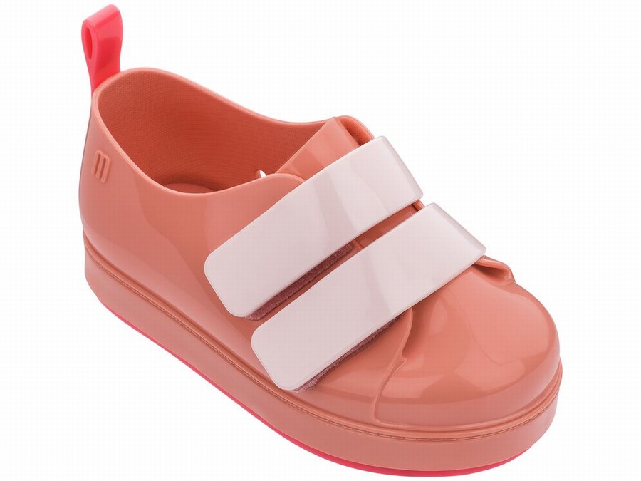 Bailarinas Mini Melissa Go Contrast Bebe - Coral - Argentina RNF-370482